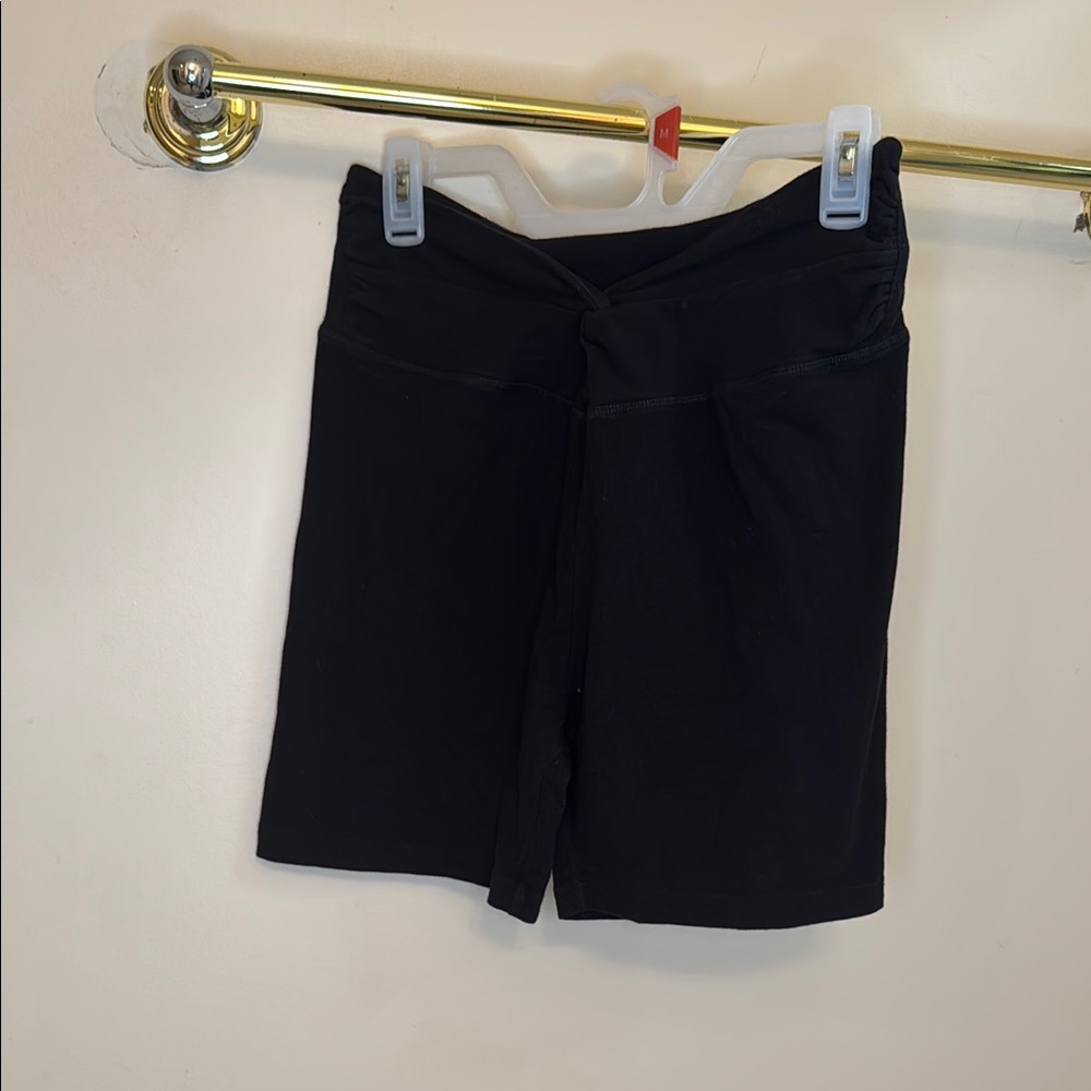 PINK Black Women's Biker Shorts